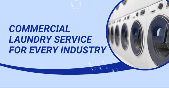 Commercial Laundry Service for Every Industry Banner